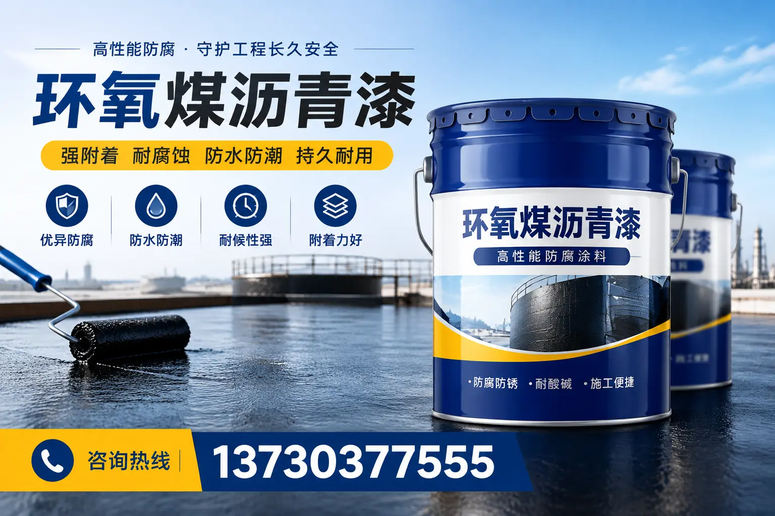 如何判断环氧煤沥青漆的质量?廊坊消费者指南